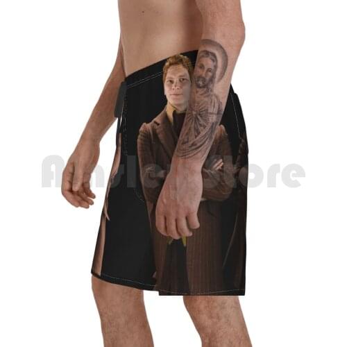 Fred And George Weasley Beach Shorts Men Beach Pants Swim Trunks Fredandgeorgeweasley Jamesphelps Oliverphelps