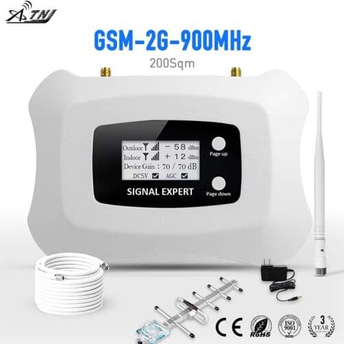 Hot Sale !!Specially for Russia GSM 2G ,900mhz Smart Mobile Signal Booster amplifier GSM 2g cellular signal booster repeater kit