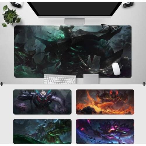 Nice League of Legends Mordekaiser Gaming Mouse Pad Gaming MousePad Large Mouse Mat Desktop Mat Computer Mouse Pad For Overwatch