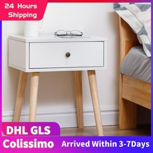 Bedroom Furniture Nordic Simplicity Style Bedside Table Drawer Bedroom Dresser Nightstand Wood Bedsid Table HWC