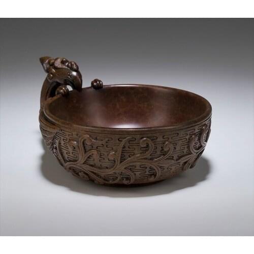 Copper Decoration "Yufeng Incense Burner" Copper Crafts Home Accessories Incense Burner Ornaments