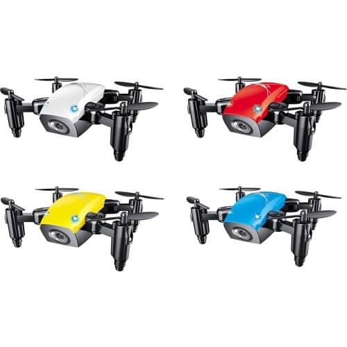 New RC S9HW Mini Drone With Camera HD S9 No Camera Foldable RC Quadcopter Altitude Hold Helicopter WiFi FPV Micro Pocket Drone