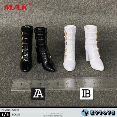 1/6 ZYTOYS ZY1023 1/6 Female Hollow Shoes Boots Model for 12" Action Figure Phicens