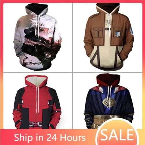 Disney Anime Cool Men Women Children Fashion Super Hero Hoodies 3D Printed Sweatshirts Pullover Boy Girl Kids Streetwear Coat