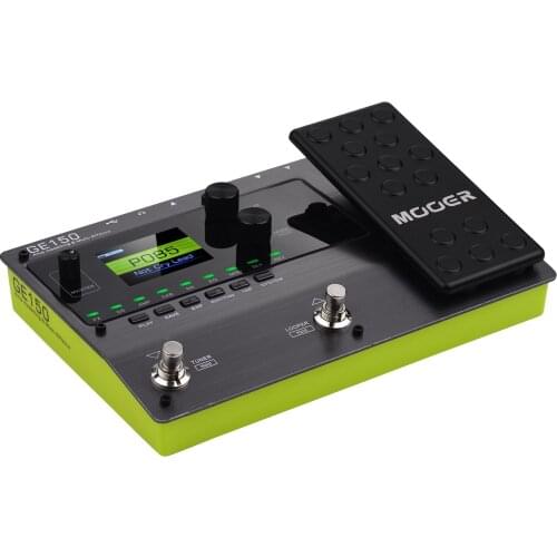 MOOER GE150 Amp Modelling & Multi Effects Pedal 55 Amplifier Models 151 Effects 80s Looper 40 Drum Rhythms 10 Metronome