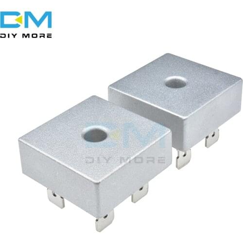 5PCS KBPC5010 Single Phase Diode Bridge Rectifier Diode KBPC 5010 50A 1000V Power Diy Electronic 4 Four Terminals