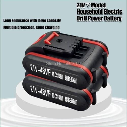 Original Electric Drill Li-ion Battery 21v Rechargeable Cordless Screwdriver Drill Lithium Battery For Power Tool