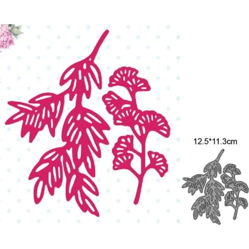Leafy Flower Cutting dies New 2021 Metal Cutting Dies For Scrapbooking and Card Making Decorative Embossing Die Cut Craft dies