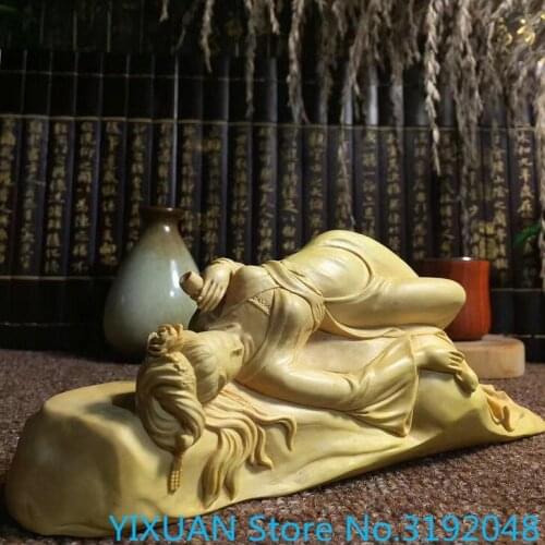 Boxwood carving wood carving ornaments Home Furnishing jewelry