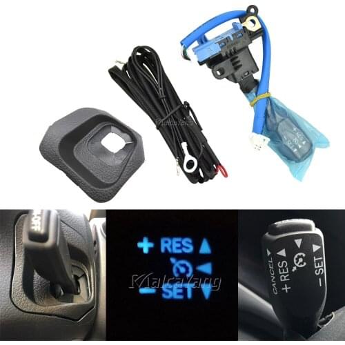 Blue LED 84632-34011 84632-34017 Cruise Control Switch 2011-2016 For Toyota Land Cruiser Prado 150 45186-0G030-E0 Wheel Cover