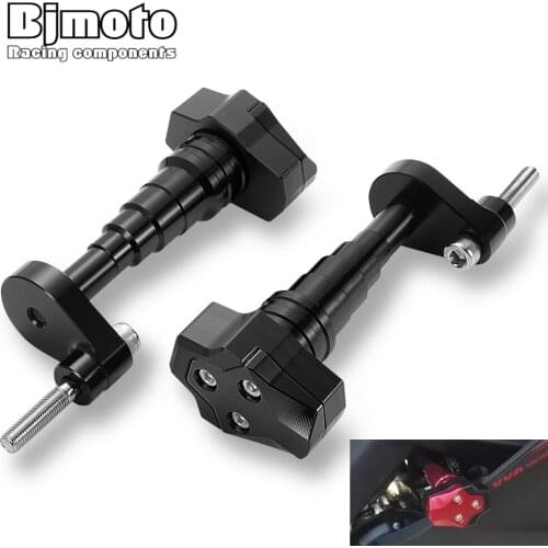 BJMOTO Motorcycle CNC Frame Sliders Crash Pad Falling Protector Guard For Yamaha YZF R15 V3 2017-2020 Engine Protection Slider