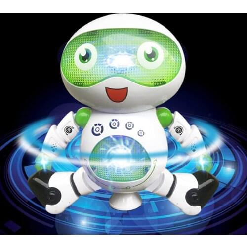 360 degree rotating electronic Funny toy robot car music dance cool lighting Walking Space Astronaut Kids Toys kids gift