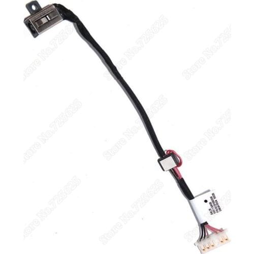 X5 DC Power Jack with Wire Harness for Dell Inspiron 15-5555 15-5552 Laptop Power Jack Socket Port