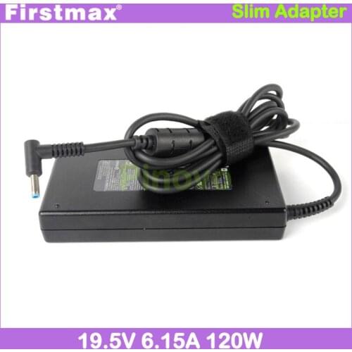 Firstmax laptop charger 19.5V 6.15A 120W ac adapter for OMEN by HP Pro 15 15-ax000 15-5000 15-5100 15-5200 Pavilion 15-bc000