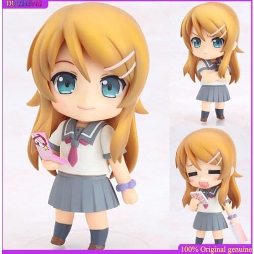 100% Original: Ore no Imouto ga Konnani Kousaka kirino Q version figma PVC Action Figure Anime Figure Model Toy Figure Doll Gift
