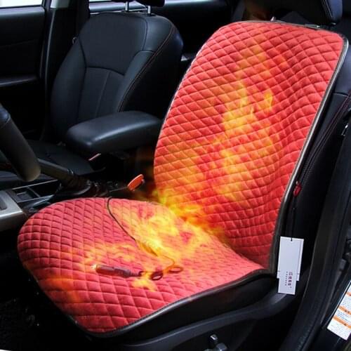 2017 Car Heated Cover Car Electric Heated Seat Cushion Heating For Peugeot 206 207 2008 301 307 308sw 3008 408 4008 508 rcz