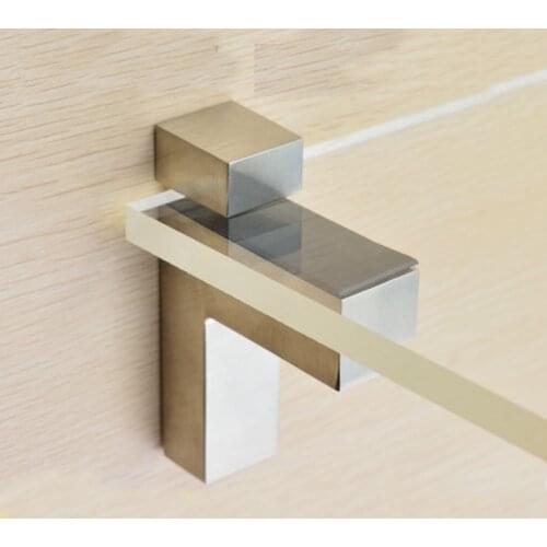 Adjustable F glass clamp Glass fixing clip Kitchen board plate bracket can clamp 3-25mm 4pcs