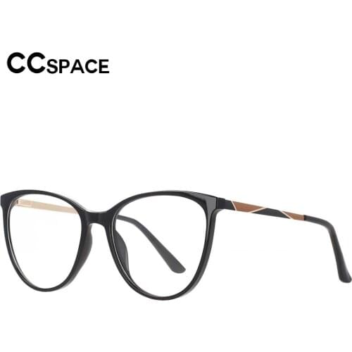 53253 Tr90 Anti-Blue Light Glasses Frame Women Spring Leg Optical Fashion Computer Eyeglasses