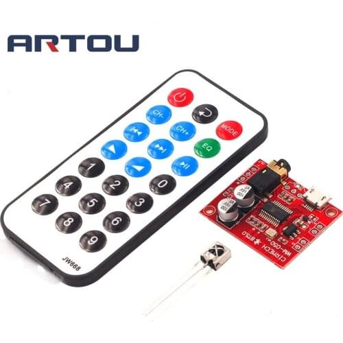 Bluetooth 5.0 Decoder Board DIY Lossless Audio Receiver Module Hi-fi Stereo support Remote Control