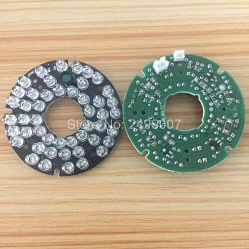 Lihmsek CCTV Accessories infrared light 48pcs IRLEDs 850nm IR LED board for Surveillance cameras night vision diameter 60mm