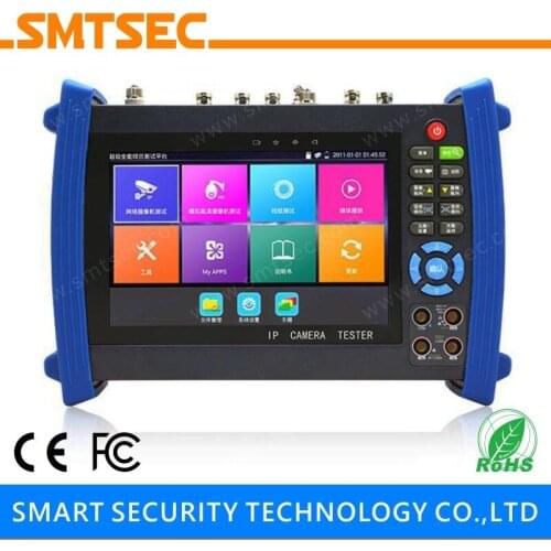 IPC-6800SACT Plus 1920*1200 7" Touch Screen Tester Monitor SDI AHD CVI TVI Onvif H.265 4K Camera Testing 6 In 1 CCTV Tester
