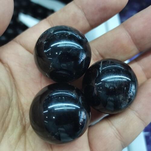 25-30mm Natural Brown Smoky Quartz Crystal Ball Sphere Healing Decoration Natural Stones and Minerals