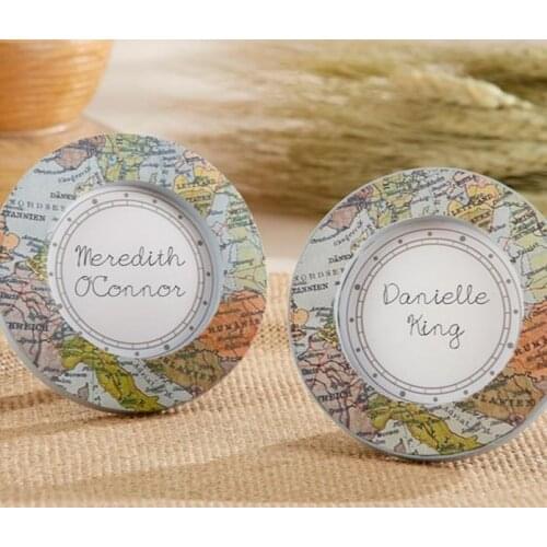 Newest Wedding and party decorations of Vintage Map Photo Frame For Party Favors and Bridal Shower Gifts SN500