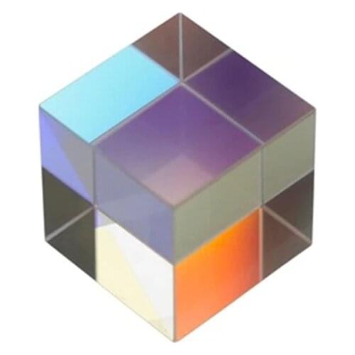 Optical prism lens and glass wedge prism 20x20x20mm projector lens