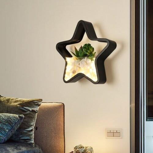 Modern led crystal nicho de parede wall lamp bedroom light luminaria de parede beside lamp