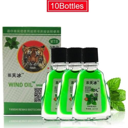 Tiger Balm Original Essential Oil Menthol Fragrant Cool Treat Teadaches,Dizziness,Prevent Mosquitoes,And Relieve Itching
