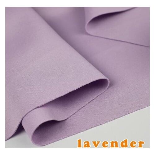 Thick Lavender Stretch Spandex Fabric Knitted Fabric Jersey Fabric Skirt suit-dress Sold By The Yard Free Shipping