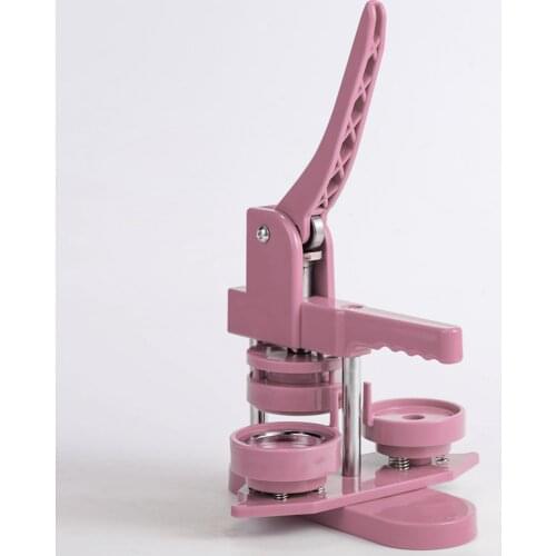 Installation-Free Button Maker Machine, DIY Pin Button Maker Press Machine Kit, Badge Punch Press Machine Gifts