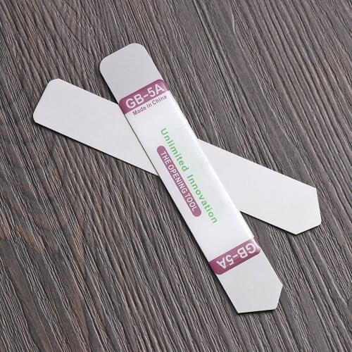 1/2/3Pcs 12*2cmMetal Flat Soft Blade Crowbar Pry Bar Open Repair Kit for Mobile Phone Electronic Broken Screen Glue Removal Tool