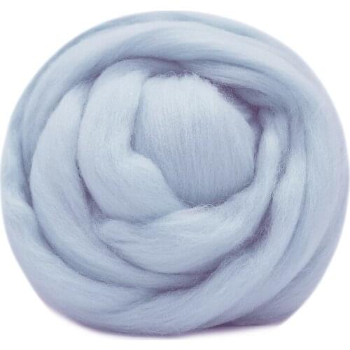 10g Wool Felting Wool 19 Microns Super Soft Natural Wool Fiber Value Pack for Needle Starter Felting Kit 0.35 OZ Per Color (35)