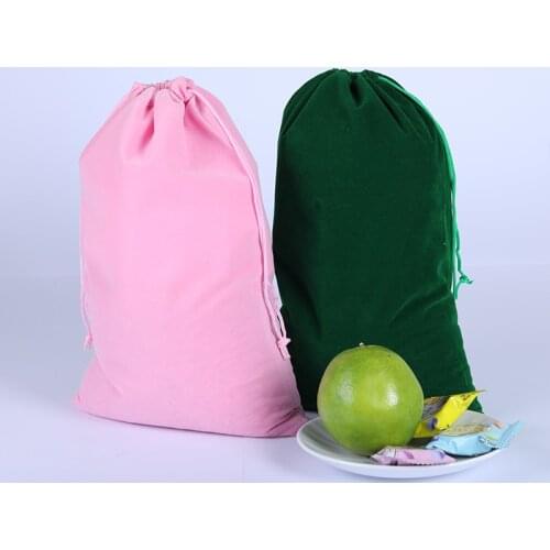 10Pcs Hot New Velvet Drawstring Pouch Bag/Jewelry Bag,Christmas Wedding Gift Bags & Pouches De Bijoux Jewelry Packaging Bags