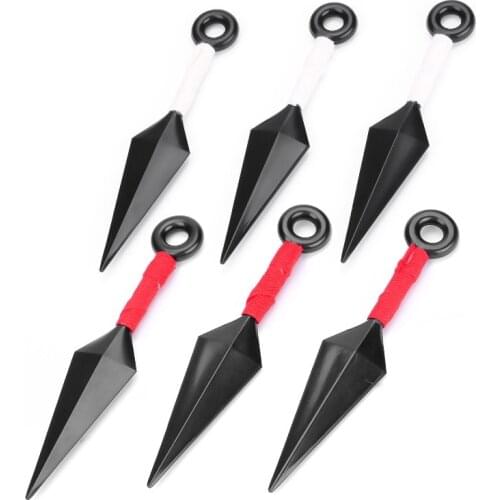 3pcs/bag Ninja Dart Weapon 13cm Kunai Demon Slayer Kakashi Anime Cosplay Costume Props Weapons Halloween Toys Gifts Wholesale