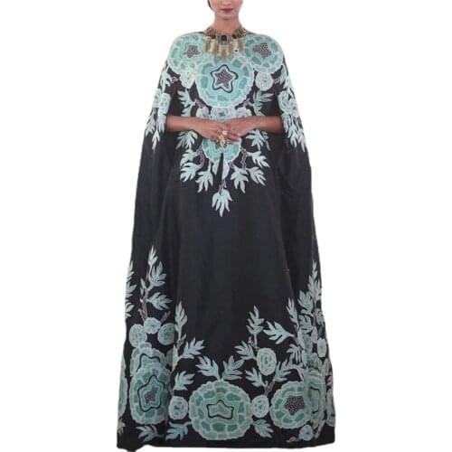 African dress women 2021 New Print Loose Dress Middle Eastern Large Size Muslim Abaya plus size clothing for women