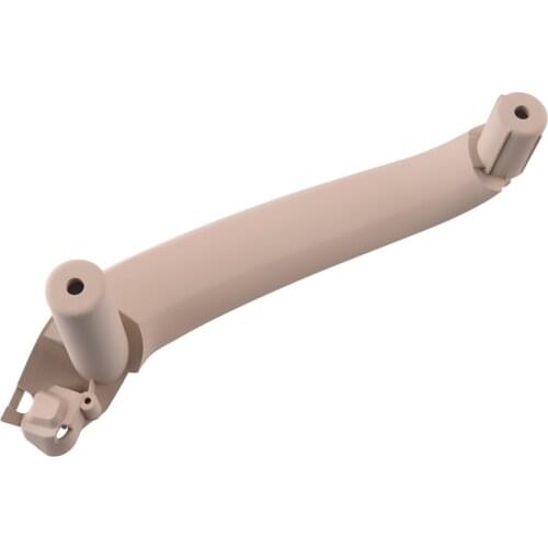 Beige Car Interior Rear Left Door Pull Handle Trim Cover Fit for BMW X3 F25 X4 F26 2011 2012 2013 2014 2015 2016 2017