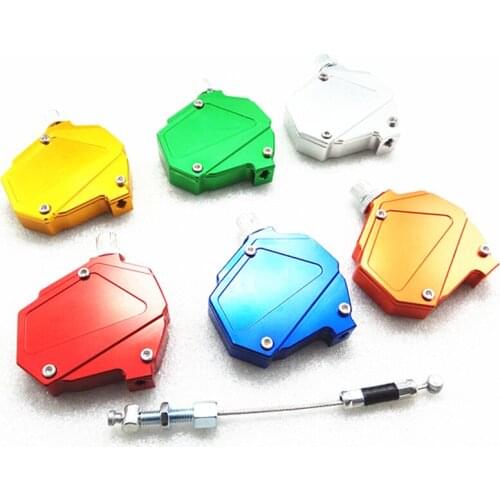 CNC Stunt Clutch Easy Pull Cable System For Suzuki RMZ250 RMZ450 DR200 S/SE DR-Z250 DRZ400 E/S/SM RM85 RM125 RM250