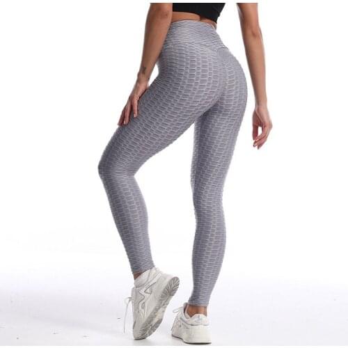 High Waist Leggings Jacquard Sport Running Tights Breathable Gym Clothing Exercise Fitness Yoga Pants Women Plus Size XXL XXXL