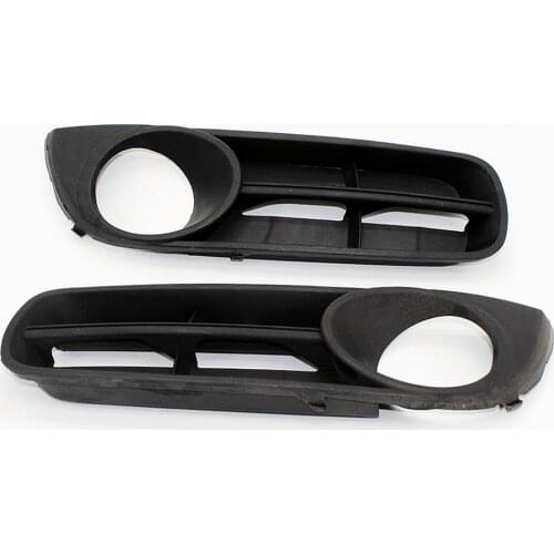 2pcs Left And Right For Skoda Fabia MK2 2007 2008 2009 2010 2010 Car-Styling Front Bumper Fog Light Lamp Grille Cover