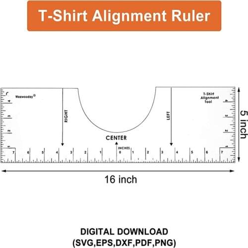 T-Shirt Ruler Guide Vinyl T-Shirt Ruler Guide Sublimation Designs on T-shirt Vinyl Ruler Guide Size Chart T-Shirt Ruler JR Deals