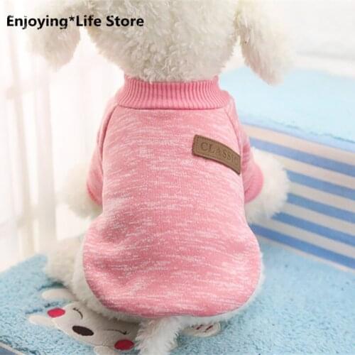 Chihuahua Pet Sweater XS-XXL Classic Design Winter Warm Soft Dog Clothing Puppy Fashion Jacket Coat Clothes
