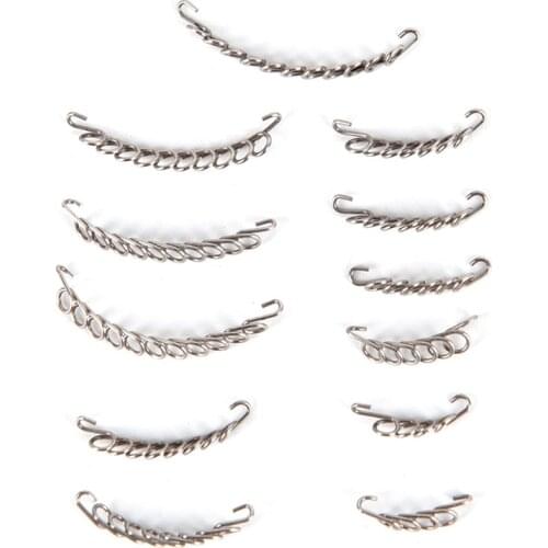 12pcs/box Nail Art Ingrown Toenails Correction Wire Recover Care Paronychia File Patch Corrector Foot Pedicure Tool