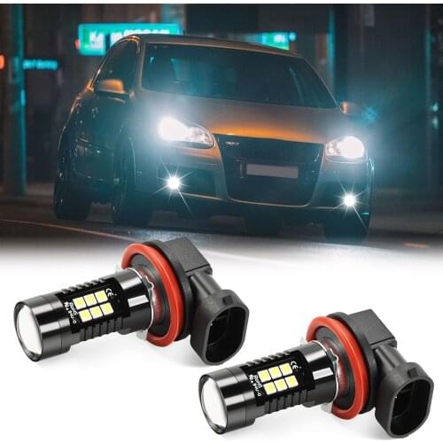 2pcs H11 H8 Car LED Fog Light For Opel Mokka Antara Astra G j H Insignia Vectra Corsa Zafira