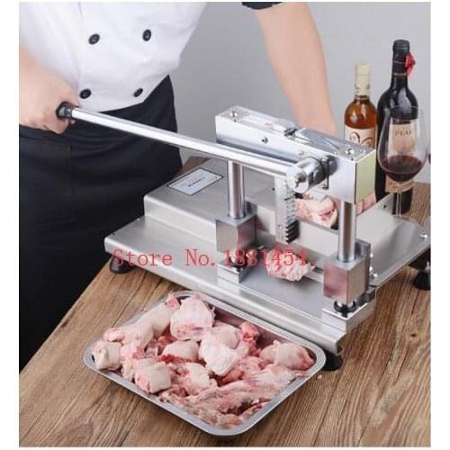 2019 Manually Pig Ribs Bone Saw chop bone cutting machine bone cutter 350mm ne