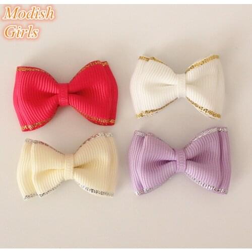 3.9cm Bow Headwear Accessories Bowknot Hairpin Accessories NO Clips Bestseller Lovely Ribbon Multicolor Bow for Hairpins