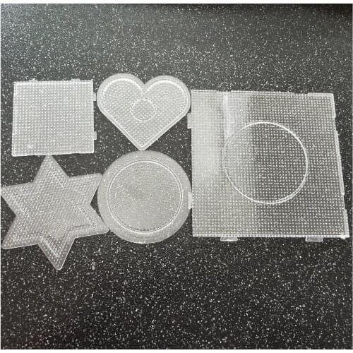 5pc templates for 2.6mm perler beads,thermo mosaic Patterns for hama beads,beads perler paper ball template