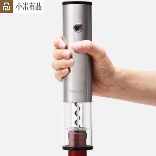 Youpin Circle Joy Automatic Wine Bottle Opener/Wine Stopper Kit / Decanter Kit Electric Corkscrew With Foil Cutter
