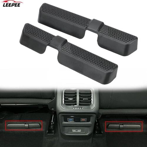 Car Air Vent Cover 2Pcs/Set Under Seat Air Conditioner Duct Outlet Covers Protector Cover